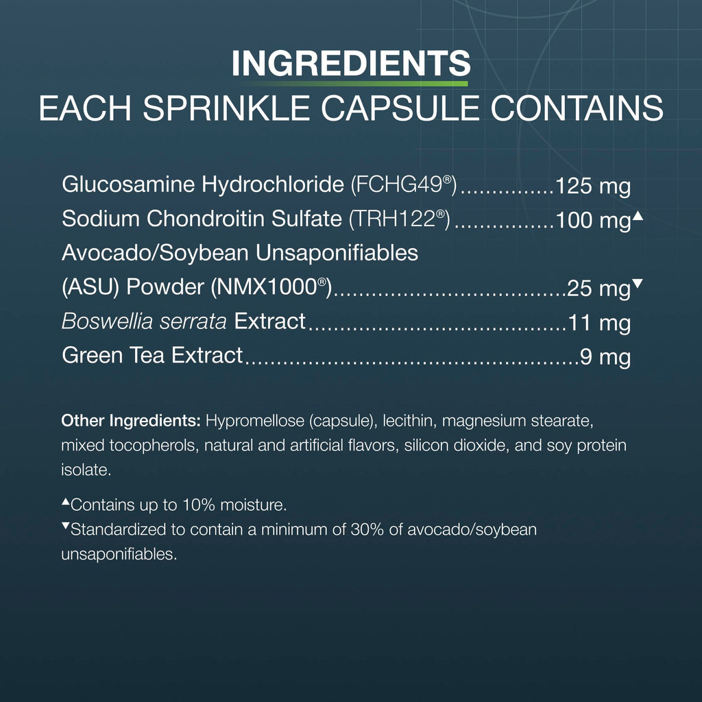 Nutramax Dasuquin Joint Health Supplement features a detailed ingredient list on high-quality packaging, available at Curat Cart.
