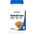 Nutricost Nattokinase Capsules, 120 premium imported capsules for enhanced health. Available at Curat Cart.