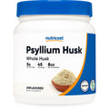 Nutricost Psyllium Husk Powder, premium imported product, 8 oz container, ideal for digestive health. Available at Curat Cart.
