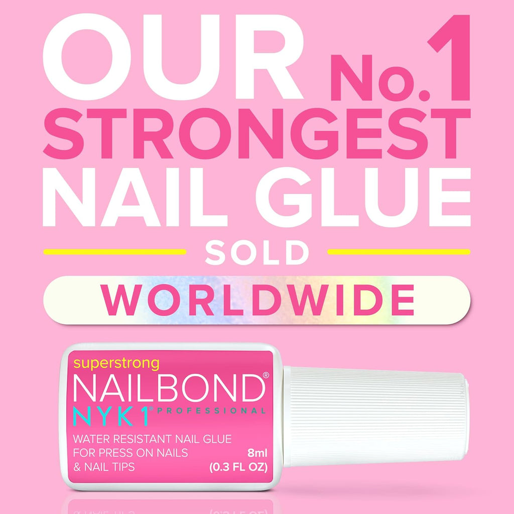 NYK1 NailBond Brush On Glue - Back Label & Ingredients Details | buy 100% authentic product online in India via Curat Cart