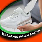 Odor-Eaters Comfort Insoles in high-quality packaging, designed to wick away moisture from feet. Available at Curat Cart.