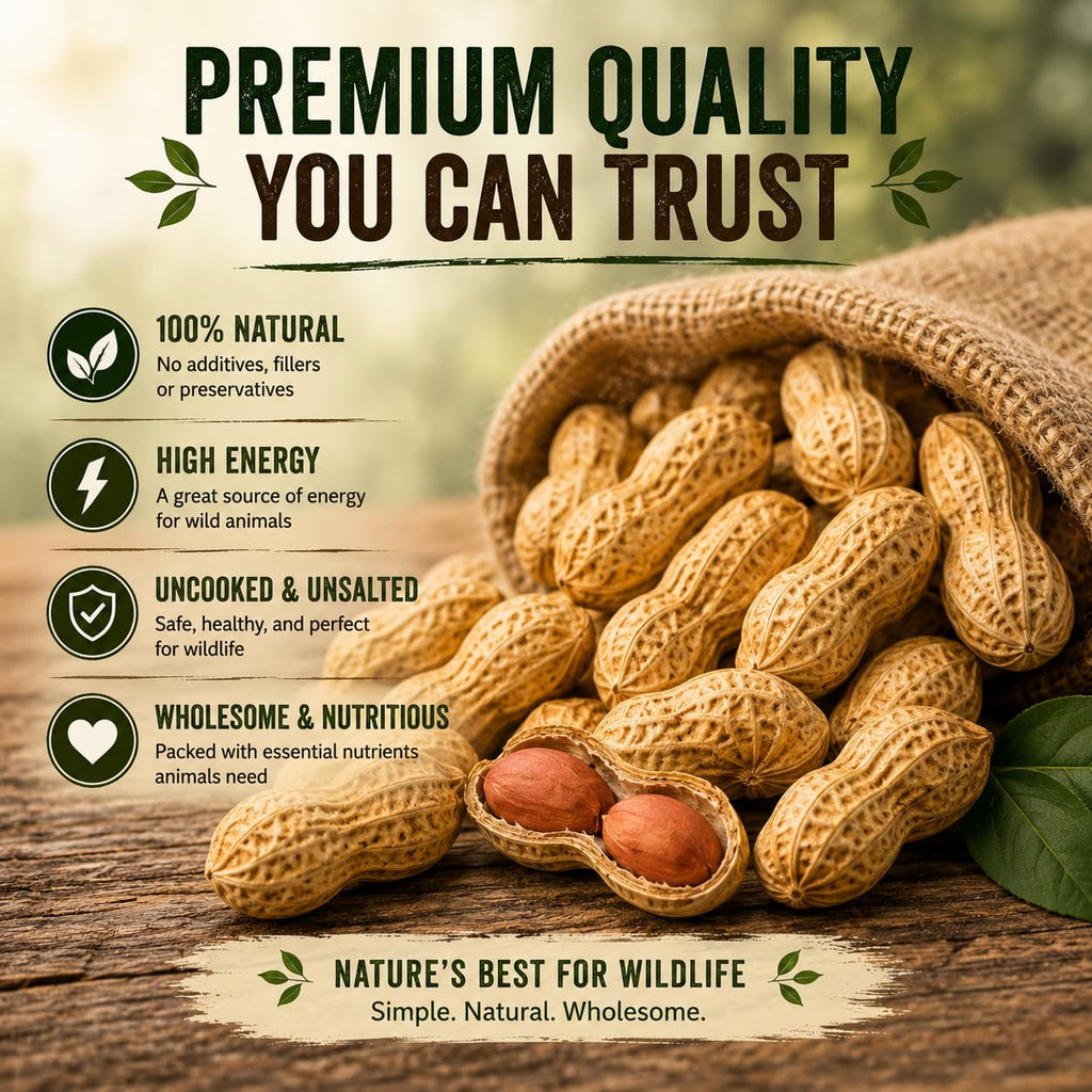 Discover premium imported Office Roast Raw Peanuts, 100% natural, nutritious, and ideal for wildlife. Available at Curat Cart.