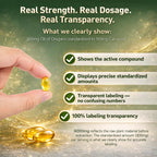 Experience real strength with Oil of Oregano Softgels from Curat Cart, perfect for daily use and transparent labeling.