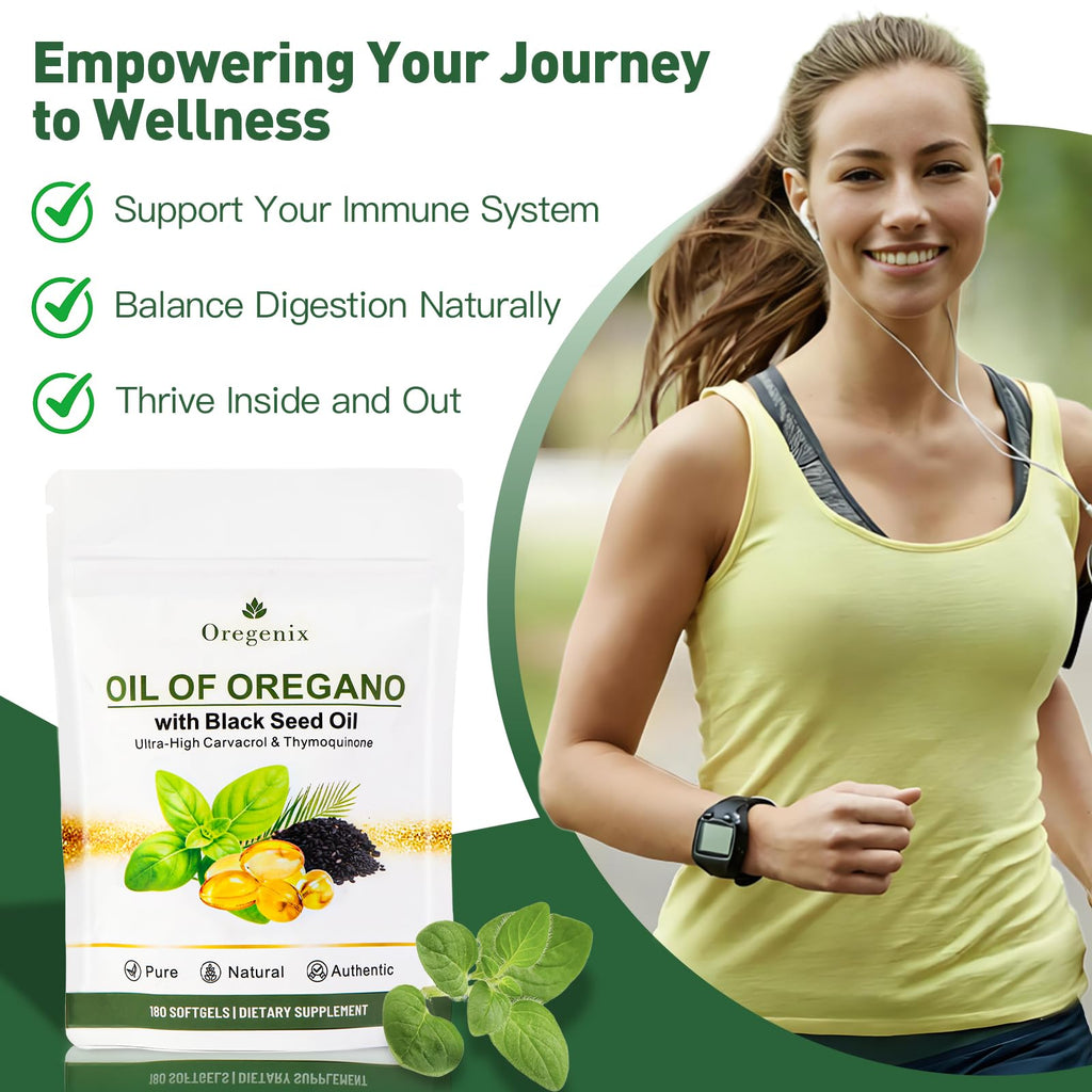 Premium imported Oil of Oregano softgels from Curat Cart support immunity and digestion. Thrive inside and out with this international favorite.