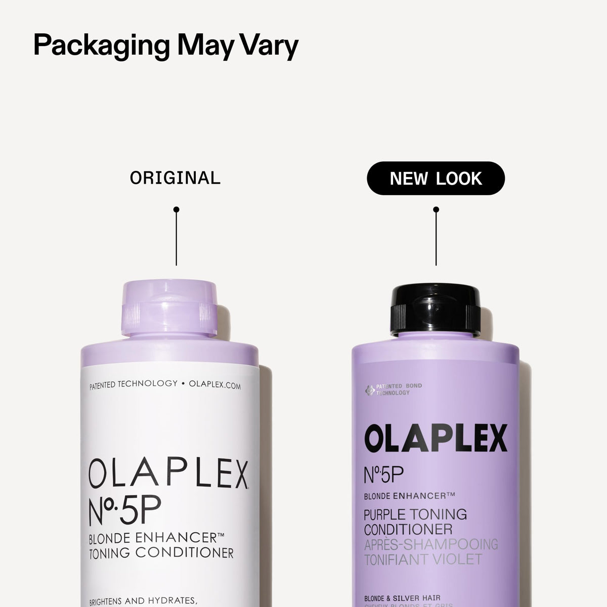 Olaplex N°.5P Blonde Enhancer Purple Toning Conditioner available for order online. Revitalize your blonde today!