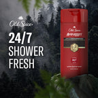 Old Spice Deodorant for Men in high-quality packaging, showcasing the Cedarwood scent, available at Curat Cart for lasting freshness.