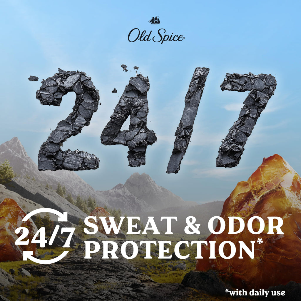Old Spice Antiperspirant offers 24/7 sweat and odor protection, ensuring freshness with daily use. Verified by CuratCart.