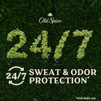 Experience 24/7 sweat and odor protection with Old Spice. Available for order online now.