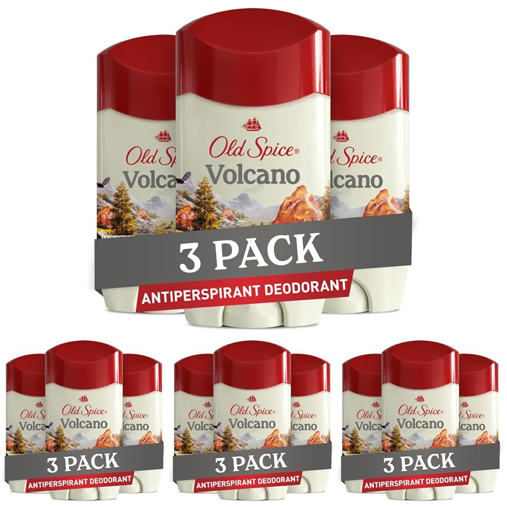 Get Old Spice Volcano Antiperspirant & Deodorant in a convenient 3-pack. Available to order online today!