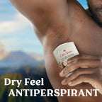 Old Spice Volcano Antiperspirant offers a dry feel, powered by global favorite fragrance, perfect for all-day freshness.