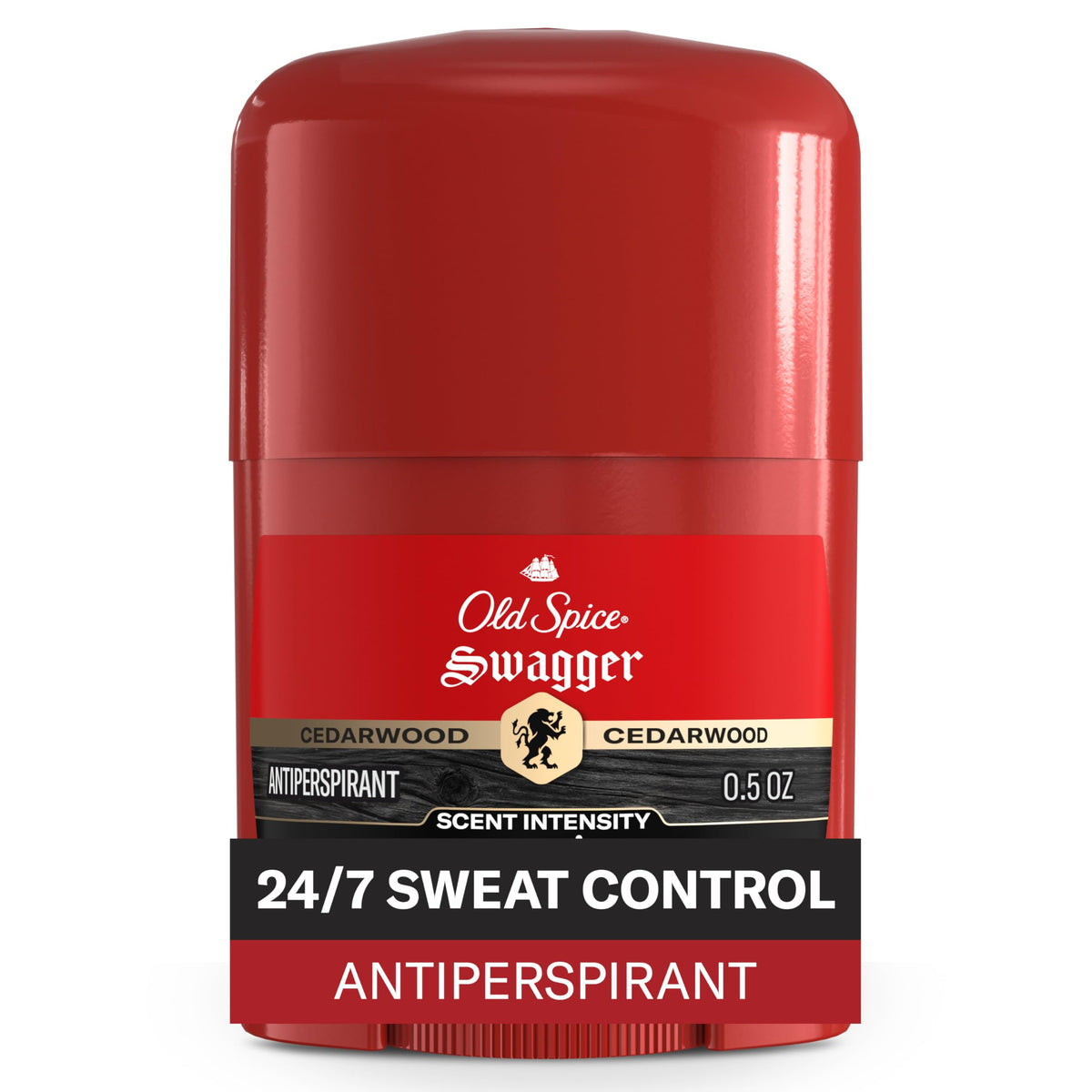 Discover 100% genuine Old Spice Antiperspirant Deodorant for 24/7 sweat control with Cedarwood scent intensity.