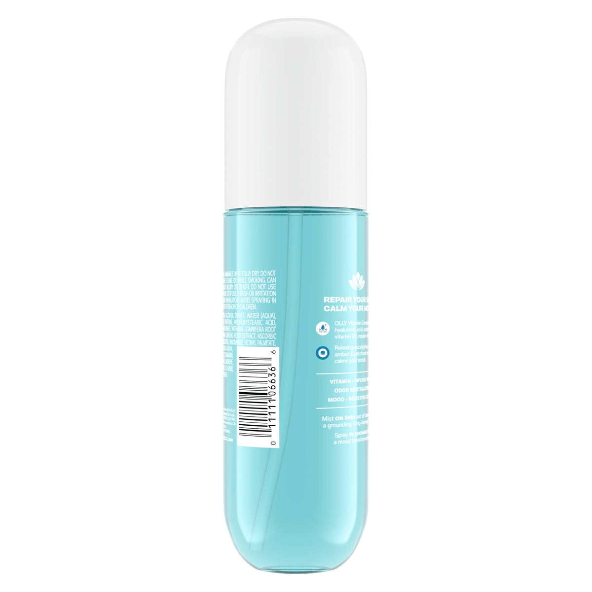OLLY Calm Body Mist offers a soothing blend of essential ingredients. 100% Authentic and available in India at Curat Cart.