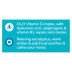 Discover OLLY Calm Body Mist, featuring a unique vitamin complex for skin repair, exclusively at Curat Cart.