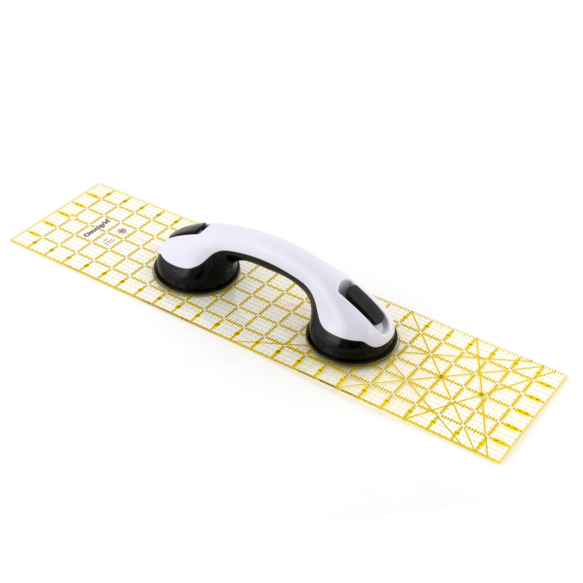Omnigrid Ruler Grip Double Suction Cup offers stability for precise measurements. Perfect for crafting and sewing tasks. Available at Curat Cart.