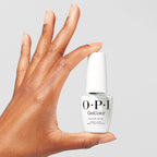 OPI GelColor Super Base Coat in hand. Available online for secure adhesion and perfect manicure. Order now!