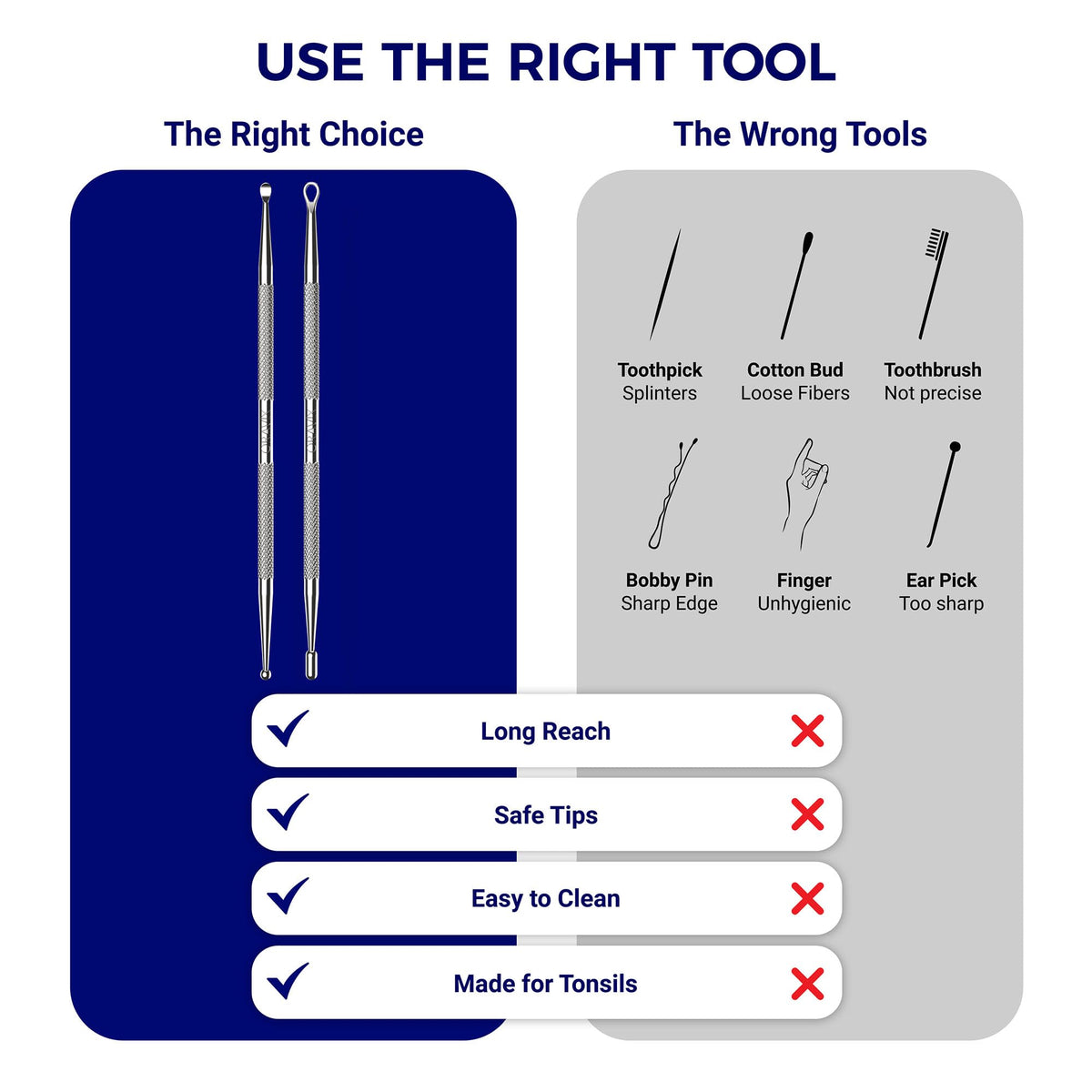 Discover the Oravix Tonsil Stone Remover Tool, a premium import from Curat Cart designed for safe and effective tonsil care.