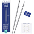 Discover the Oravix Tonsil Stone Remover Tool, a premium imported solution for effective tonsil care, available at Curat Cart.