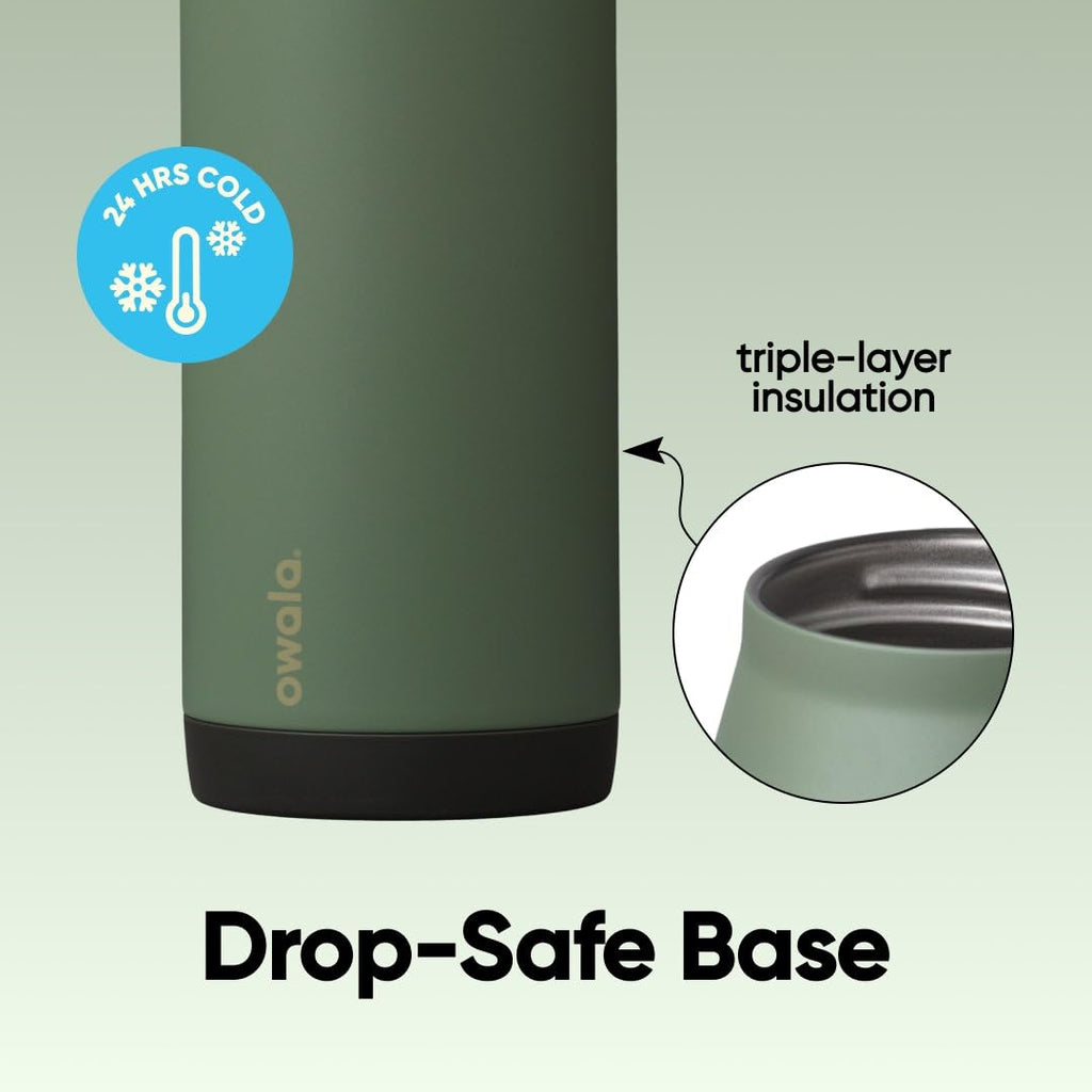 Discover the Owala FreeSip Sway Water Bottle with triple-layer insulation, perfect for daily hydration. Available at Curat Cart.
