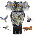 Premium imported owl decoys to scare birds, enhancing garden protection. Available at Curat Cart.