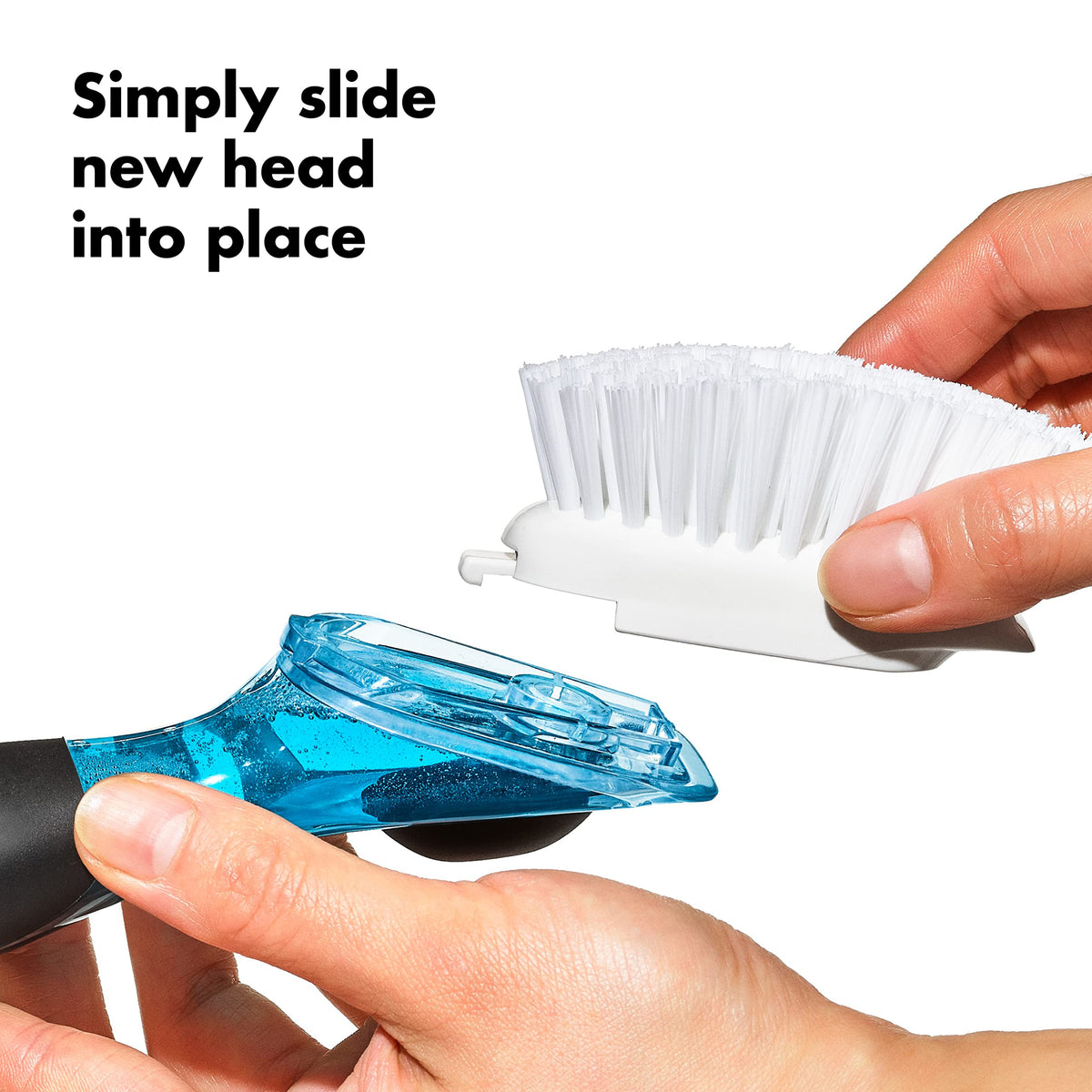Upgrade your cleaning with OXO Good Grips Dish Brush Refills, designed for effortless replacement. Perfect for daily use. Available at Curat Cart.