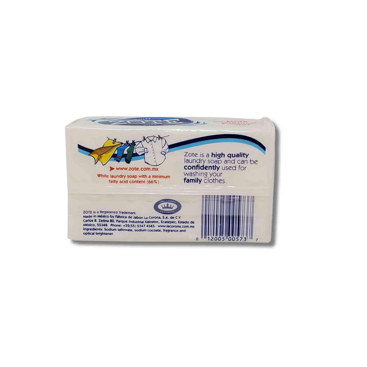 Zote White Laundry Bar Soap offers high quality for washing clothes. 100% Authentic and available in India at Curat Cart.