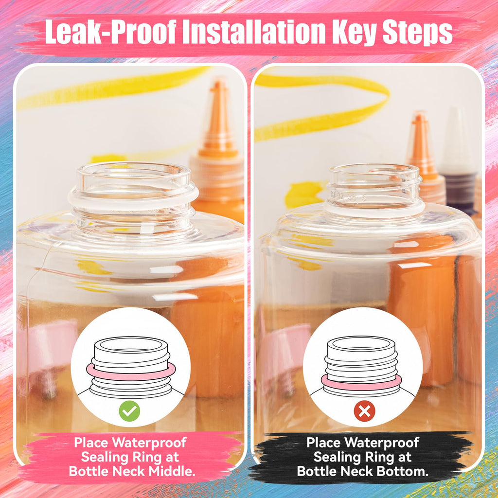 Ensure proper use of the Paint Brush Cleaner Tool with clear leak-proof installation steps. Perfect for maintaining your tools. Curat Cart.