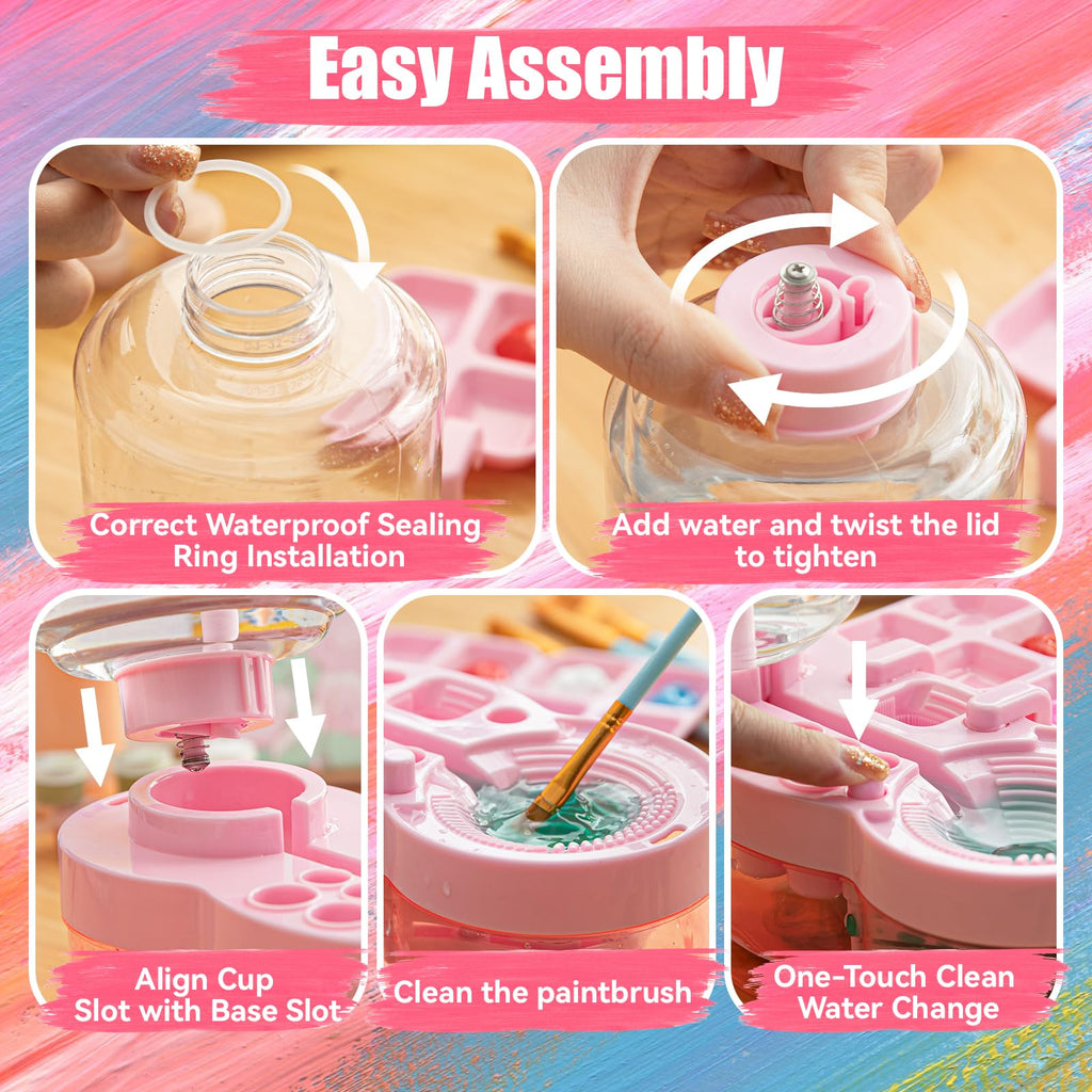 Discover the Paint Brush Cleaner Tool, specially curated by Curat Cart for effortless brush cleaning and easy assembly.