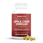 Paleovalley Apple Cider Vinegar Capsules offer premium imported health benefits, featuring turmeric, ginger, and more. Available at Curat Cart.