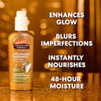 Palmer's Cocoa Butter Shimmer Body Oil enhances glow, blurs imperfections, and offers 48-hour moisture. Verified by CuratCart.