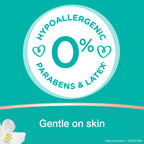 Pampers Wipes Clean & Calm features a hypoallergenic label, ensuring 100% authenticity and gentle care. Available in India at Curat Cart.