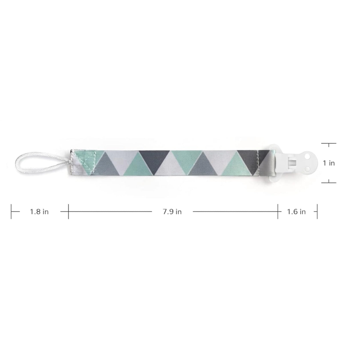 Stylish PandaEar Baby Pacifier Clip, ideal for daily use. Perfect for keeping pacifiers clean and accessible. Available at Curat Cart.