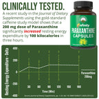 Paraxanthine Capsules for Energy, 200 mg, clinically tested, 100% authentic and available in India at Curat Cart.