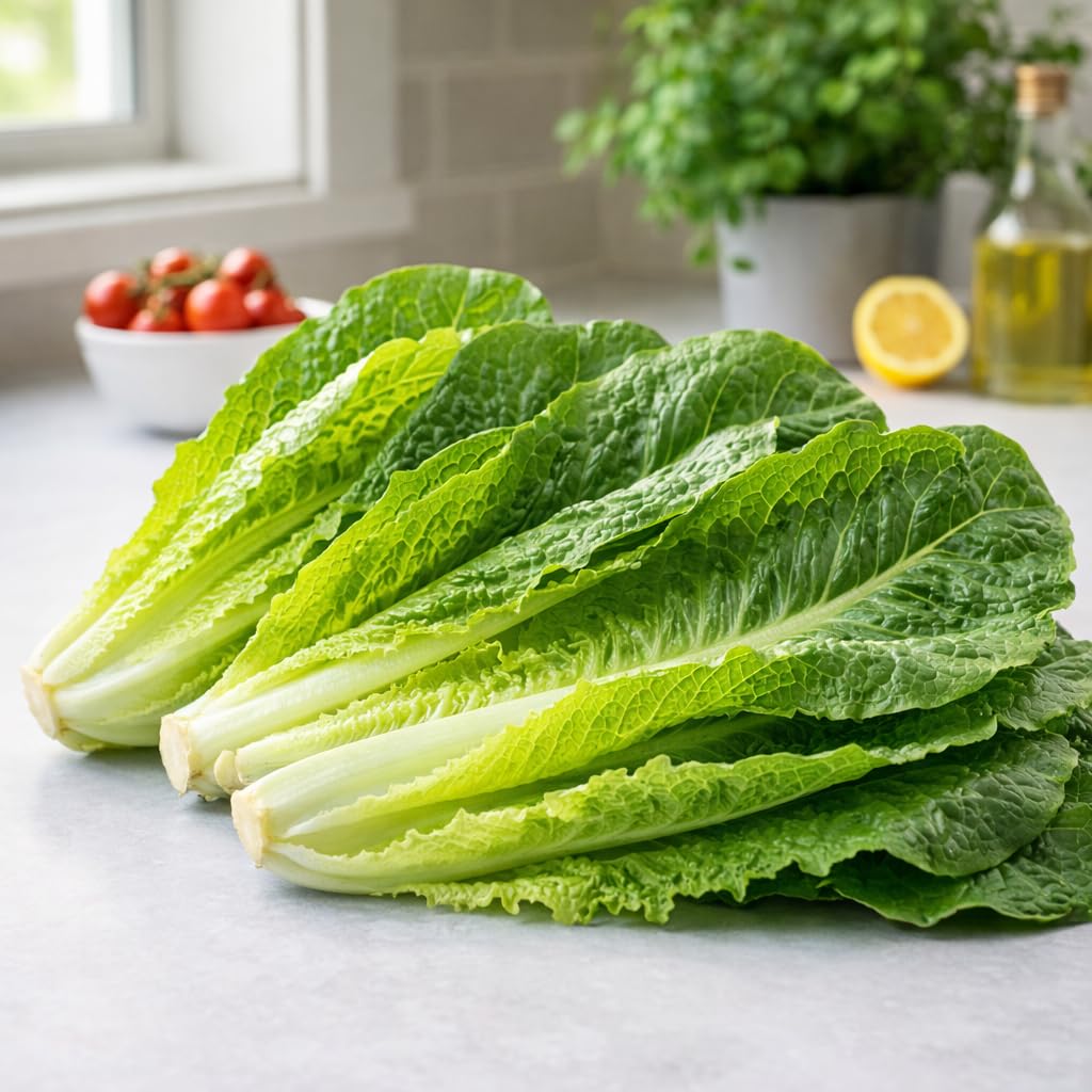 Experience premium Parris Island Romaine Lettuce Seeds, specially curated by Curat Cart for your culinary garden needs.