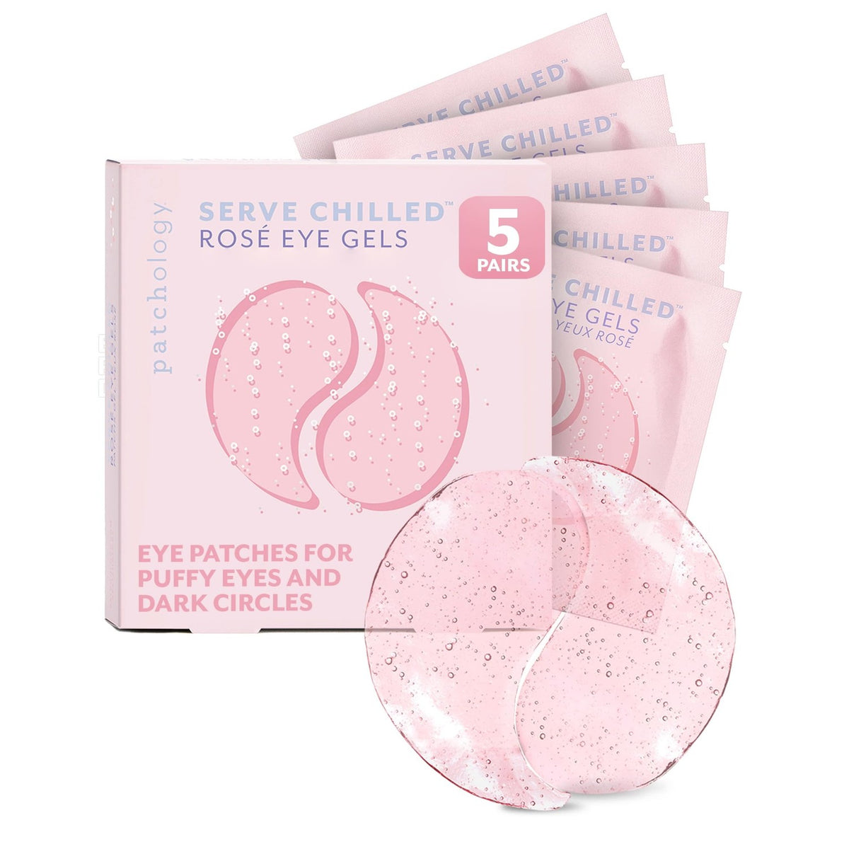 Discover authentic Patchology Serve Chilled Rosé Eye Patches, perfect for reducing puffiness and dark circles.
