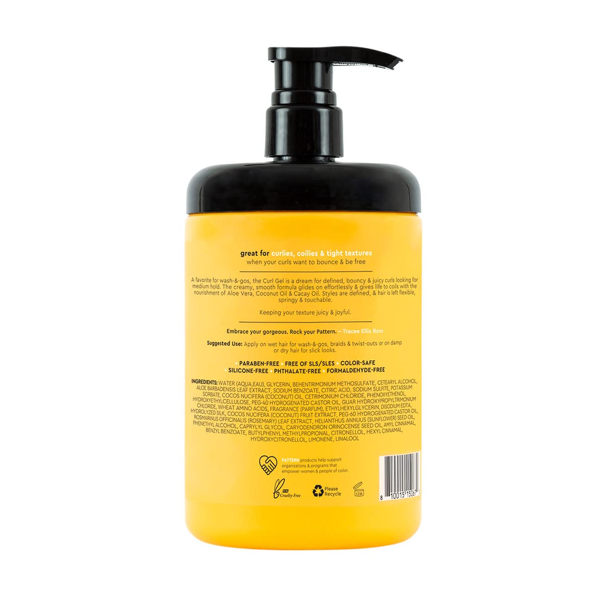 PATTERN Beauty curl cream by Tracee Ellis Ross in official packaging, designed for enhancing curls and textured hair.
