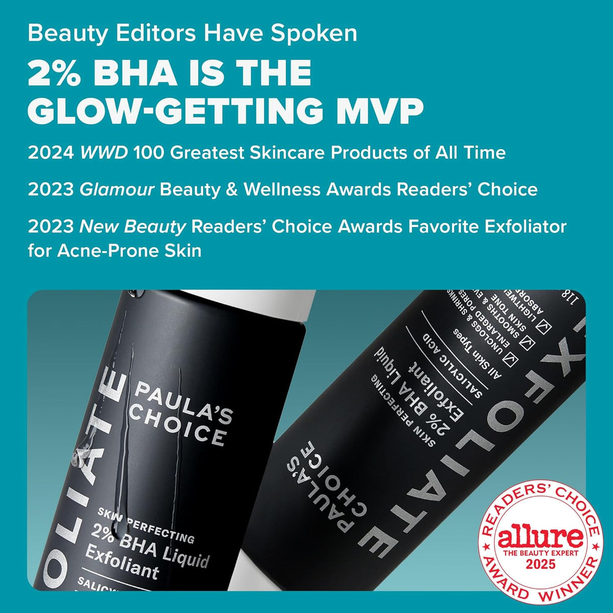 Paula's Choice 2% BHA Liquid Exfoliant - Back Label & Ingredients Details | buy 100% authentic product online in India via Cu