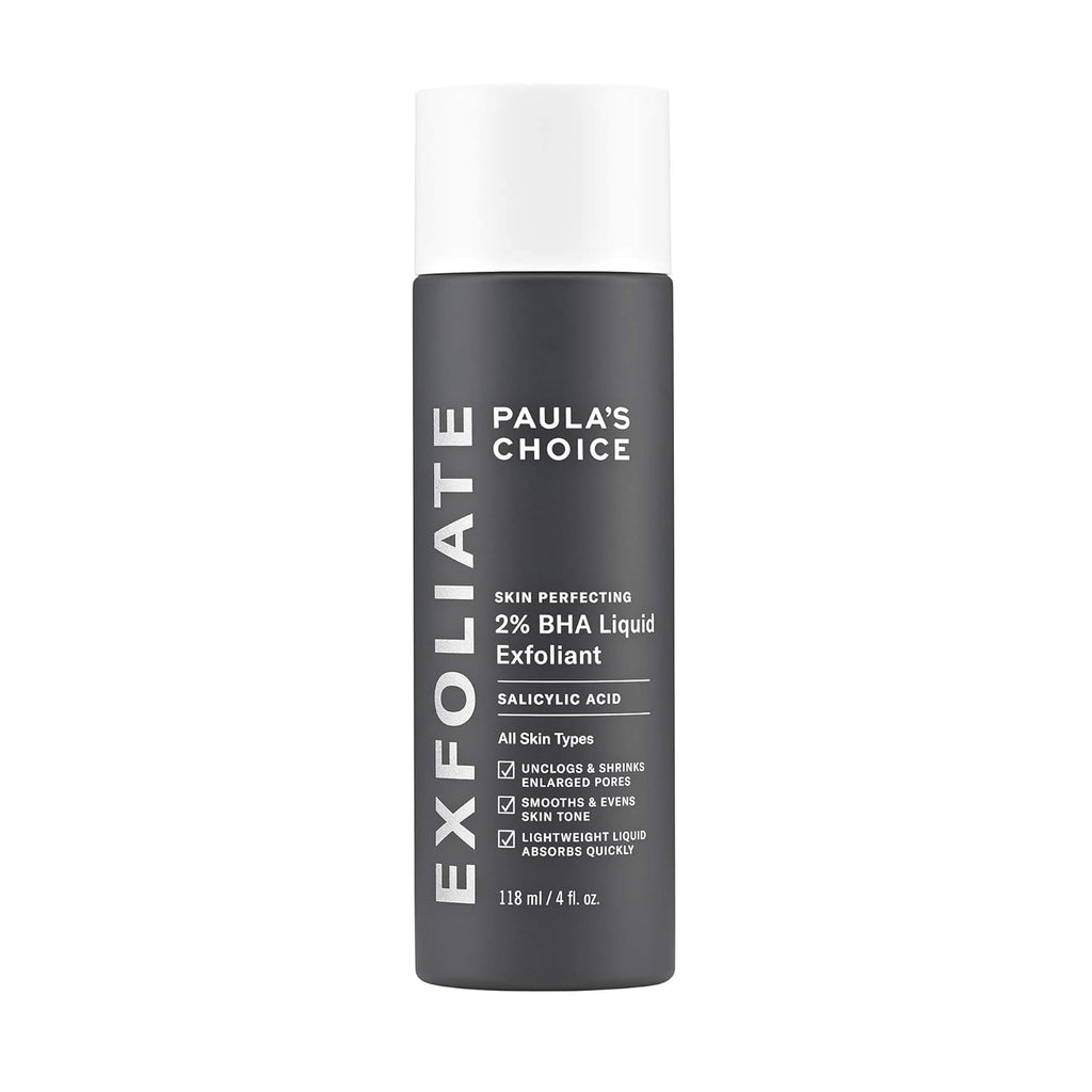 Paula's Choice 2% BHA Liquid Exfoliant - Front Packaging & Bottle View | genuine imported stock available in India at Curat C