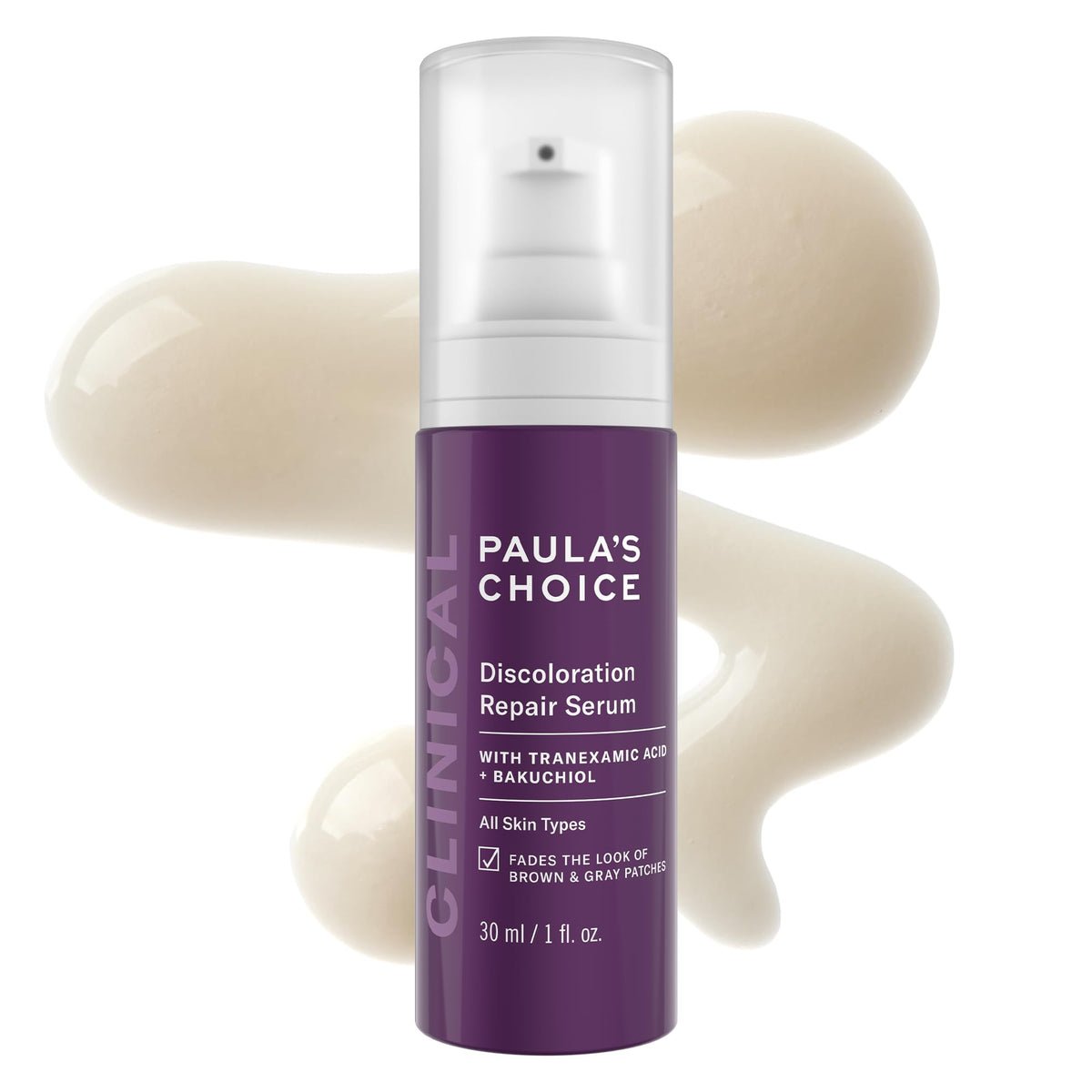 100% genuine Paula's Choice Clinical Discoloration Repair Serum, designed to fade brown and gray patches effectively.