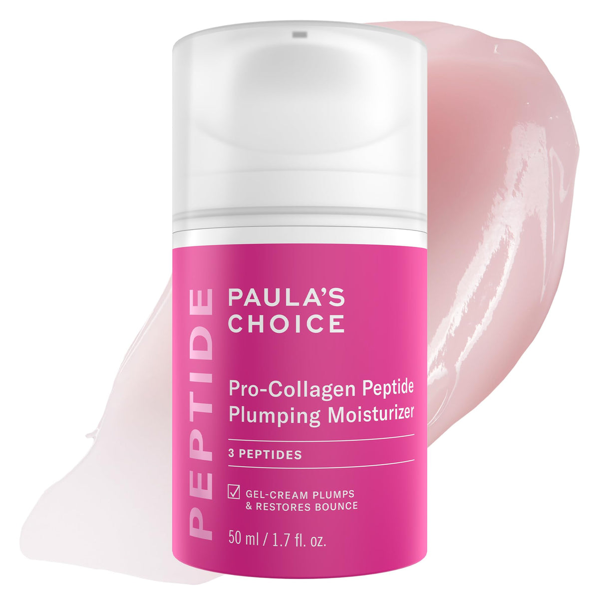 Discover Paula's Choice Pro-Collagen Peptide Moisturizer, a genuine product that enhances skin hydration and bounce.