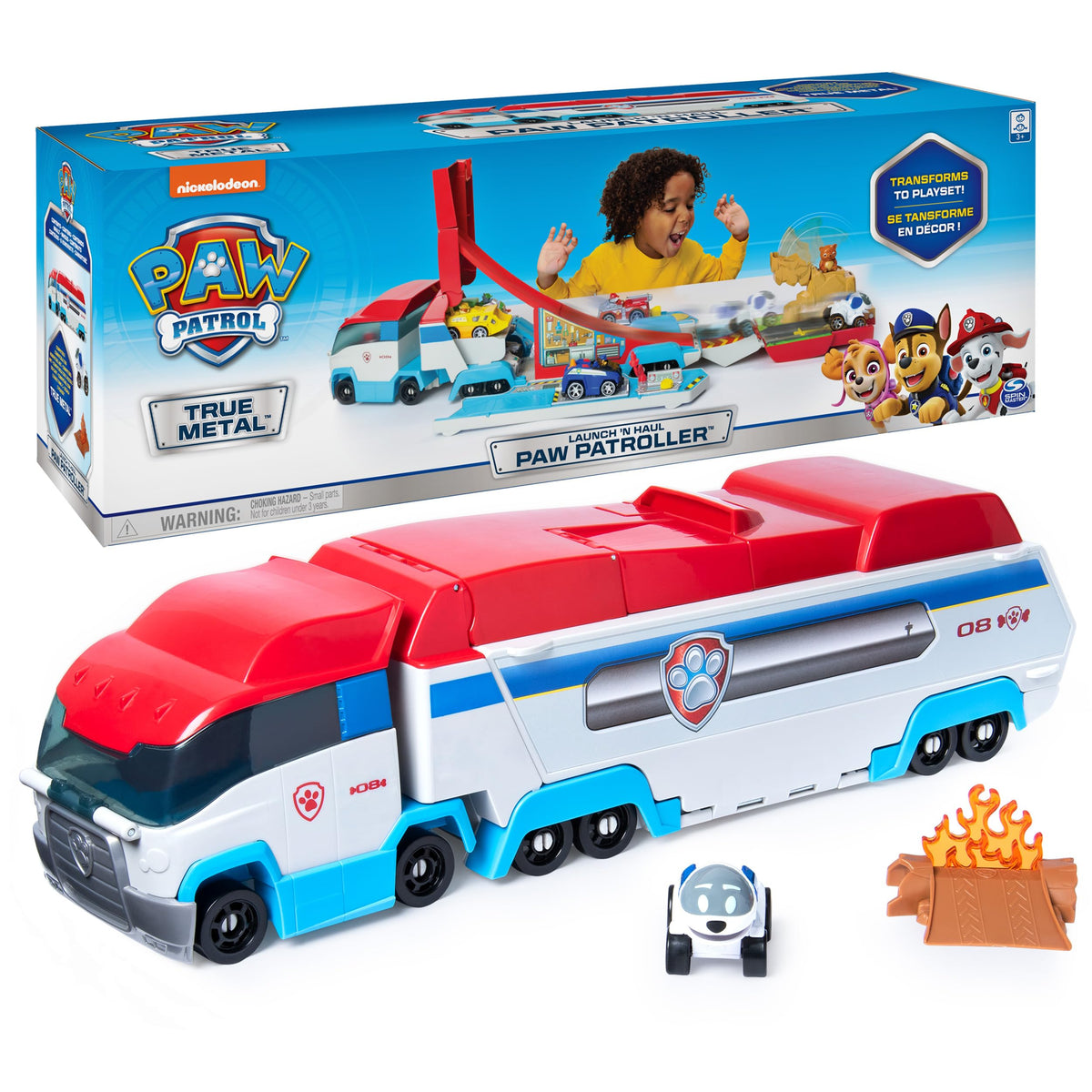 Discover the authentic PAW Patrol Launch’N Haul Patroller toy, featuring a vibrant design and fun accessories for kids.