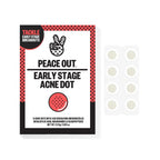 Discover Peace Out Acne Microneedling Dots, a premium import to tackle early stage breakouts. Available at Curat Cart.