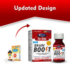 Pediatric FE-Vite Drops Liquid Iron, specially curated by Curat Cart, promotes healthy growth in children. Exclusive dietary supplement.