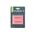 Premium imported PEN+GEAR Pink Erasers in retail packaging, perfect for clean and clear erasing. Available at Curat Cart.