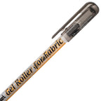 Pentel Arts Gel Roller for Fabric features high-quality packaging, ideal for vibrant fabric designs. Available at Curat Cart.