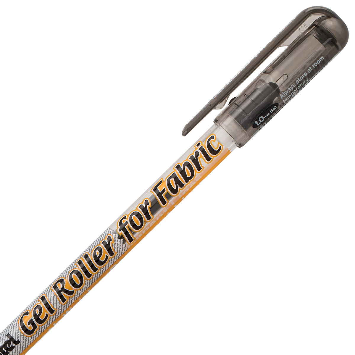 Pentel Arts Gel Roller for Fabric features high-quality packaging, ideal for vibrant fabric designs. Available at Curat Cart.