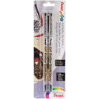 Pentel Arts Gel Roller Fabric in black ink, a premium import for vibrant fabric designs, available at Curat Cart.