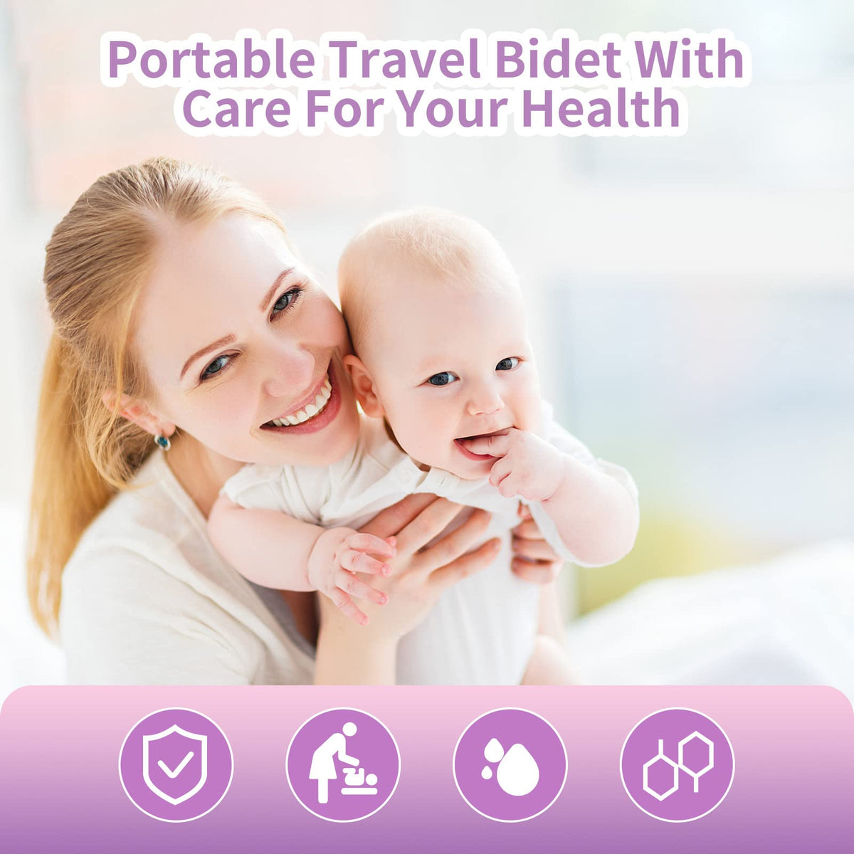 Experience comfort and hygiene with the Peri Bottle for postpartum care, ideal for daily use. Available at Curat Cart.
