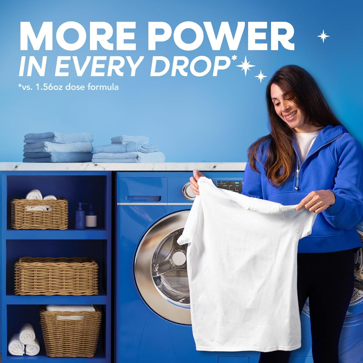 Discover the power of Persil Free & Sensitive Laundry Detergent for effective, gentle cleaning in every drop.