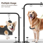 Pet Grooming Arm with Hammock, ideal for grooming. 100% Authentic and available at Curat Cart in India.