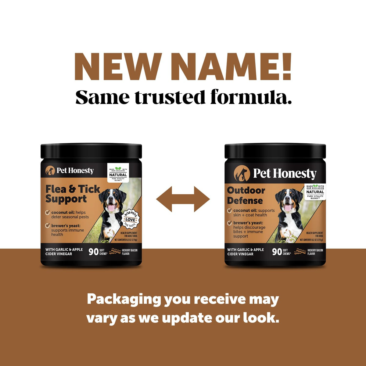 Pet Honesty Flea and Tick Chews, 100% Authentic, available in India at Curat Cart. Supports pet health with natural ingredients.